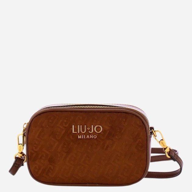 Torebka crossbody damska materiałowa Liu Jo AF6100T706A-09032 Brązowa (800070362923) - Zdjęcie 1 Torebka crossbody damska materiałowa Liu Jo AF6100T706A-09032 Brązowa (800070362923) - obraz 1