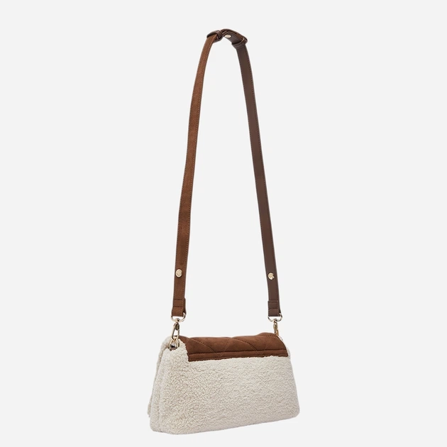 Torebka crossbody damska materiałowa Liu Jo AF6148E1163-X0459 Biały/Brązowy (800070362934) - Zdjęcie 3 Torebka crossbody damska materiałowa Liu Jo AF6148E1163-X0459 Biały/Brązowy (800070362934) - obraz 3