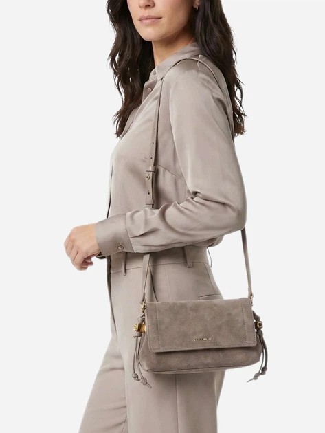Torebka crossbody damska zamszowa Coccinelle E5VCB550101-N59 Beżowa (800070363448) - Zdjęcie 2 Torebka crossbody damska zamszowa Coccinelle E5VCB550101-N59 Beżowa (800070363448) - obraz 2