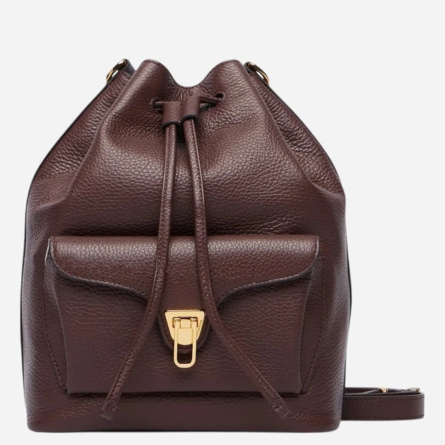 Torebka crossbody damska skórzana Coccinelle E1TFK230201-R49 Czekoladowa (800070363451) - Zdjęcie 1 Torebka crossbody damska skórzana Coccinelle E1TFK230201-R49 Czekoladowa (800070363451) - obraz 1