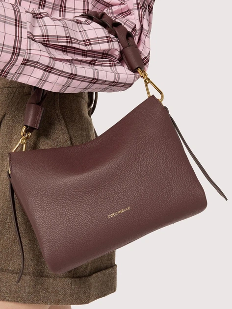 Torebka crossbody damska skórzana Coccinelle E1M50580101-953 Taupe (800070363590) - Zdjęcie 2 Torebka crossbody damska skórzana Coccinelle E1M50580101-953 Taupe (800070363590) - obraz 2