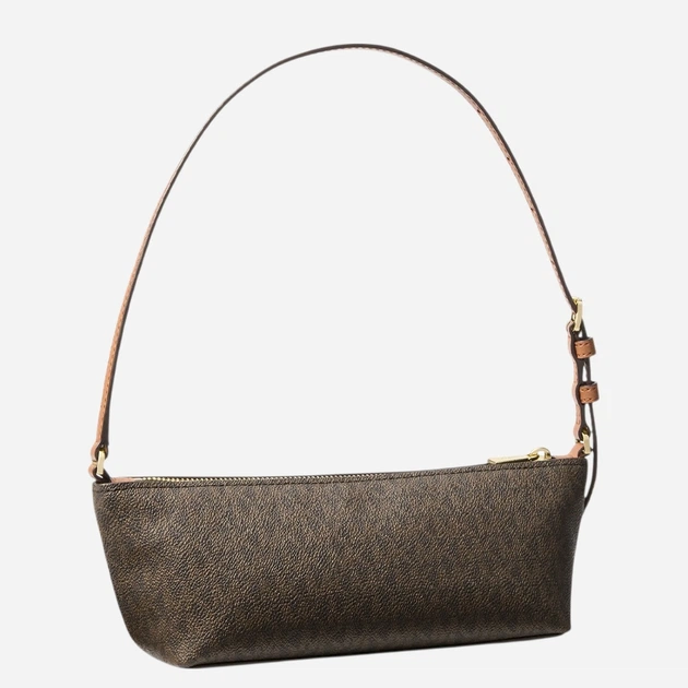 Torebka bagietka damska mała Michael Kors 32F6G9IC5B-252 Brązowa (800070364519) - obraz 3