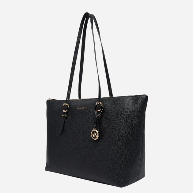 Torebka shopper damska skórzana Michael Kors 30T6GQNT7L-001 Czarna (800070364533) - obraz 4