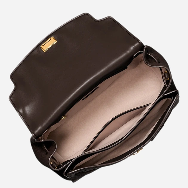 Torebka crossbody damska skórzana Michael Kors 30F6ANXS7E-251 Brązowa (800070364529) - Zdjęcie 5 Torebka crossbody damska skórzana Michael Kors 30F6ANXS7E-251 Brązowa (800070364529) - obraz 5