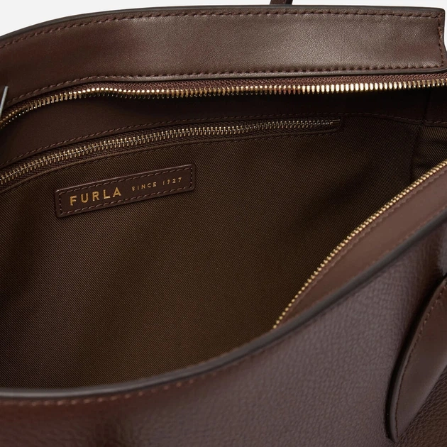 Сумка шопер жіноча з натуральної шкіри Furla WB02175HSF0002460S1007 Коричнева (800070364608) - зображення 4