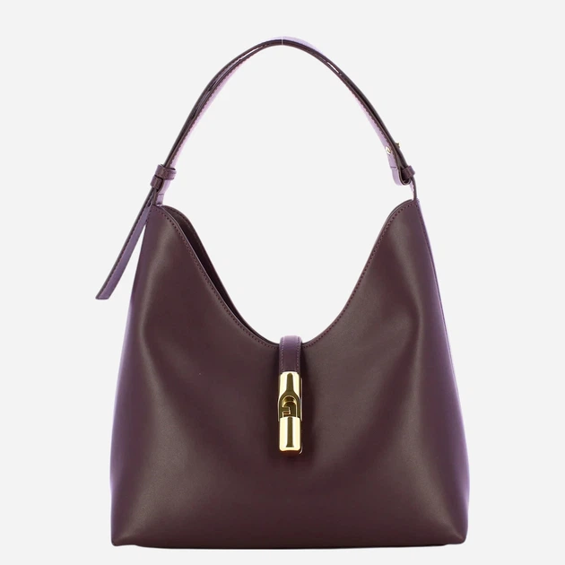 Сумка жіноча з натуральної шкіри середня Furla WB01499BX31044906S1007 Баклажанова (800070364655) - Фото 1 Сумка жіноча з натуральної шкіри середня Furla WB01499BX31044906S1007 Баклажанова (800070364655) - зображення 1