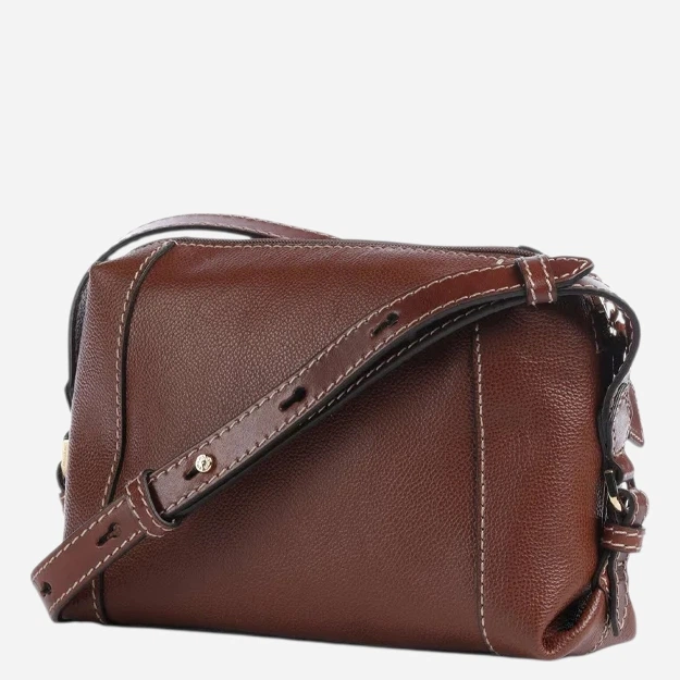 Torebka crossbody damska skórzana The Bridge 443315EN-14 Brązowa (800070364964) - Zdjęcie 3 Torebka crossbody damska skórzana The Bridge 443315EN-14 Brązowa (800070364964) - obraz 3