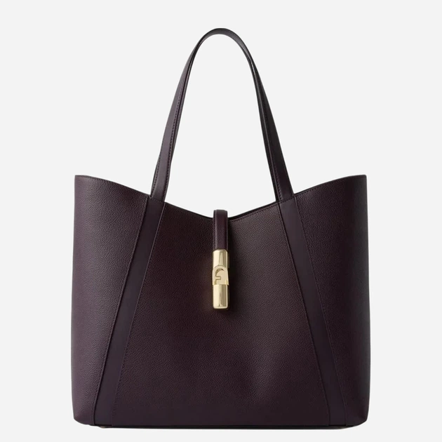 Torebka shopper damska skórzana Furla WB01788BX33534906S1007 Bakłażanowa (800070365124) - Zdjęcie 1 Torebka shopper damska skórzana Furla WB01788BX33534906S1007 Bakłażanowa (800070365124) - obraz 1