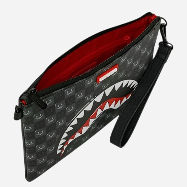 Сумка крос-боді через плече зі штучної шкіри Sprayground 910B9318NSZ Чорна (800070365370) - зображення 4
