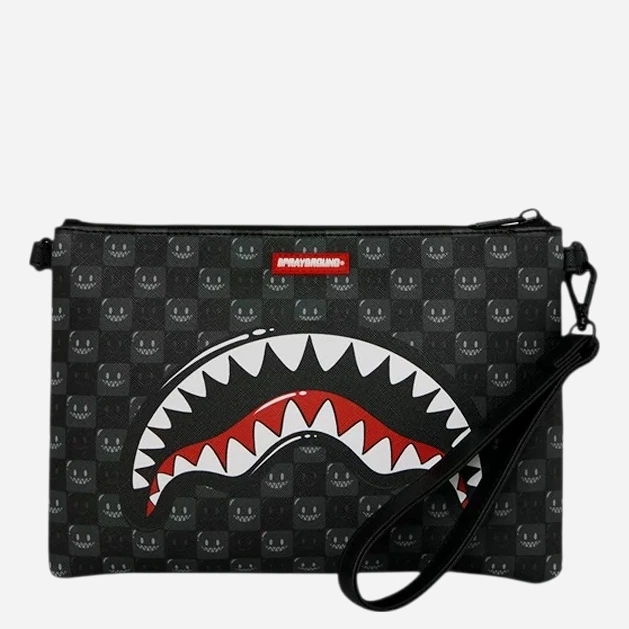 Сумка крос-боді через плече зі штучної шкіри Sprayground 910B9318NSZ Чорна (800070365370) - зображення 5