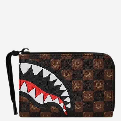 Гаманець зі штучної шкіри для карток Sprayground 910W9302NSZ Коричневий (800070365395) - зображення 2