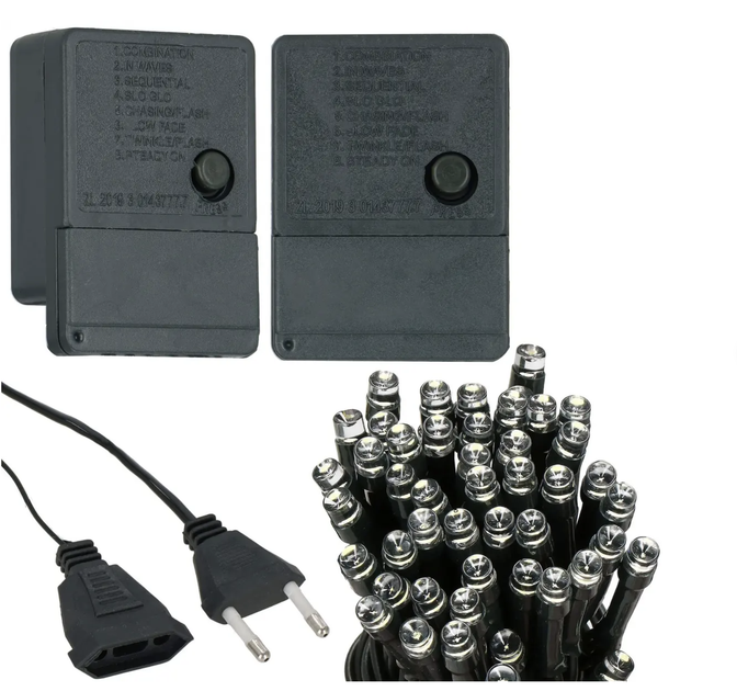 Світлодіодна гірлянда Springos CL0402 400 LED Холодний білий (5907719465678) - зображення 4
