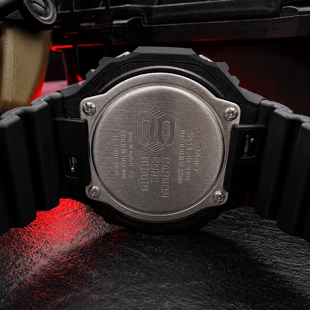 Наручний годинник Casio GA-2100-1A1 - изображение 8