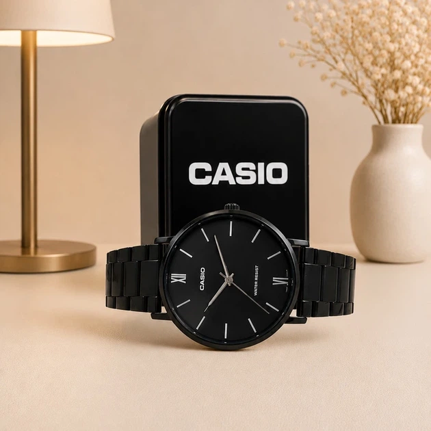 Наручний годинник Casio MTP-VT01B-1B - изображение 5