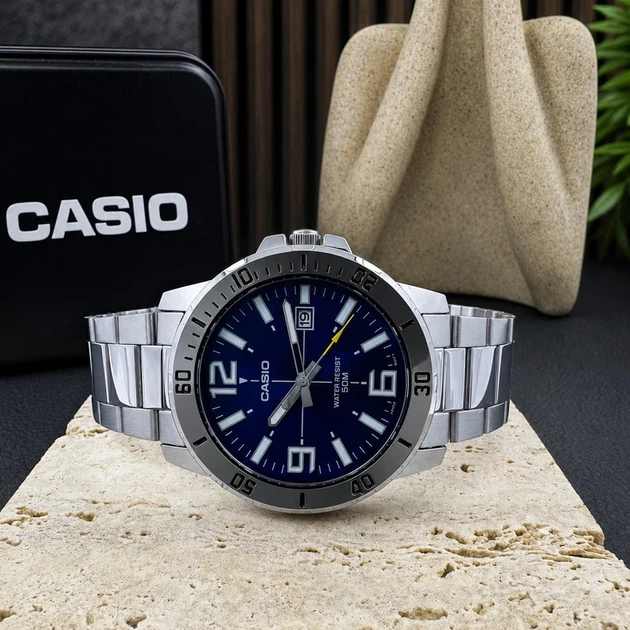 Наручний годинник Casio MTP-VD01D-2B - изображение 2