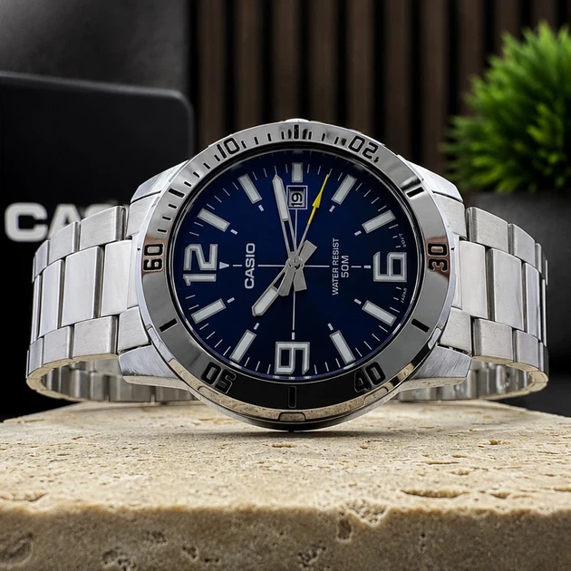 Наручний годинник Casio MTP-VD01D-2B - изображение 4