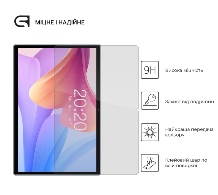 Защитное стекло ArmorStandart Glass.CR для Teclast P20S - изображение 2