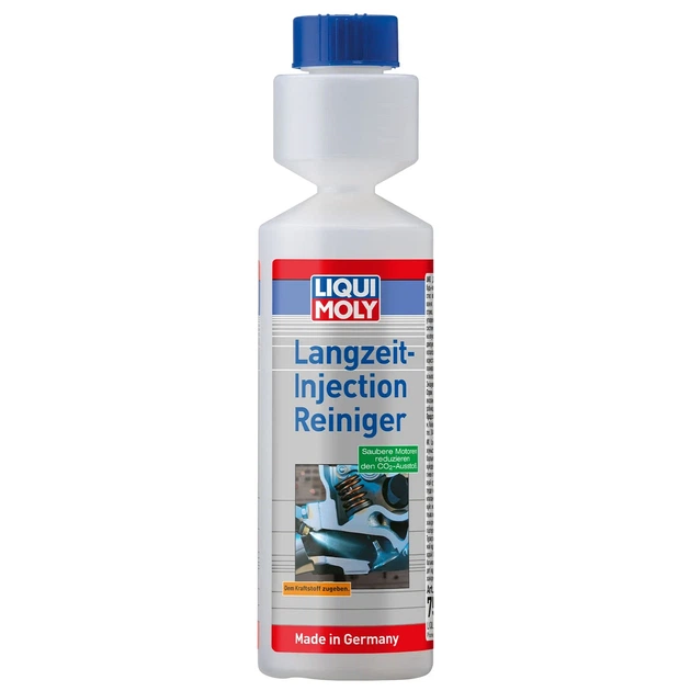 Очищающее средство для инжектора LIQUI MOLY Langzeit-Injection Reiniger 250 мл жидкость для бензиновых систем - Фото 1 Очищающее средство для инжектора LIQUI MOLY Langzeit-Injection Reiniger 250 мл жидкость для бензиновых систем - изображение 1