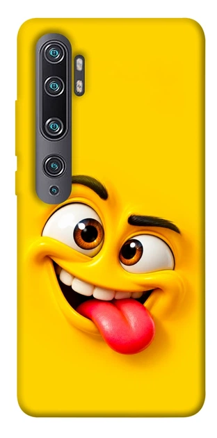 Чехол для Xiaomi Mi Note 10 с принтом Жовтий-хитрун - Фото 1 Чехол для Xiaomi Mi Note 10 с принтом Жовтий-хитрун - изображение 1