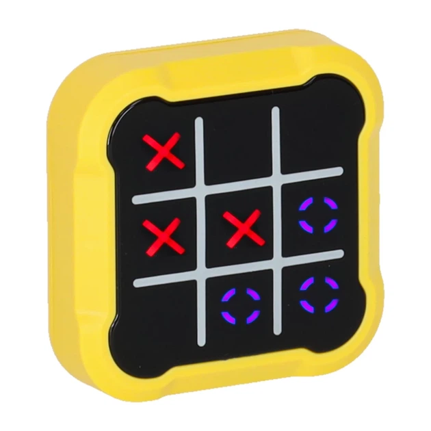 Электронная игра Крестики-нолики 4в1 Yellow (5903039768345) - Фото 2 Электронная игра Крестики-нолики 4в1 Yellow (5903039768345) - изображение 2