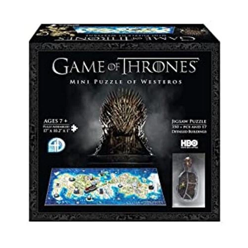 3D пазл Game of Thrones Mini Puzzle of Westeros / Игра престолов: Мини-пазл Вестероса, 350+ деталей и 17 зданий - Фото 2 3D пазл Game of Thrones Mini Puzzle of Westeros / Игра престолов: Мини-пазл Вестероса, 350+ деталей и 17 зданий - изображение 2