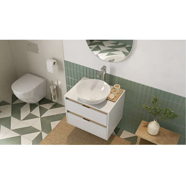 Подвесной унитаз Excellent LUQA 480x360 округлый, с сидением, белый - изображение 3