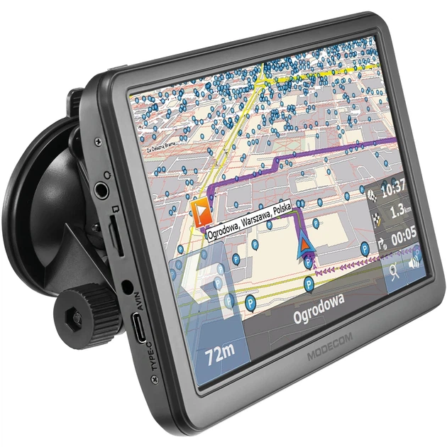 GPS-навигатор Modecom Device FreeWAY CX 7.4 TFT 7 дюймов 16 ГБ MapFactor - Фото 6 GPS-навигатор Modecom Device FreeWAY CX 7.4 TFT 7 дюймов 16 ГБ MapFactor - изображение 6