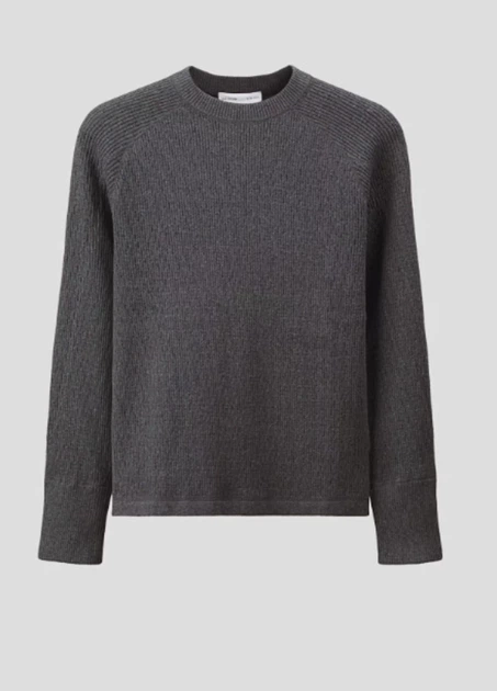 Светр H&M 18692 Темний сірий XL (1318) - Фото 3 Светр H&M 18692 Темний сірий XL (1318) - изображение 3