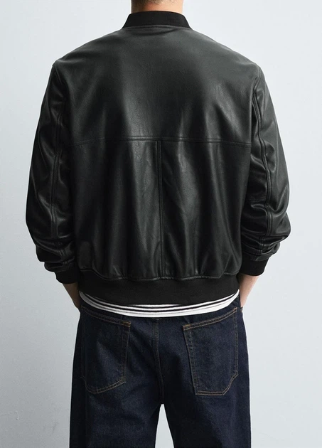 Куртка Zara 18747 Чорний XXL (3918) - Фото 2 Куртка Zara 18747 Чорний XXL (3918) - изображение 2