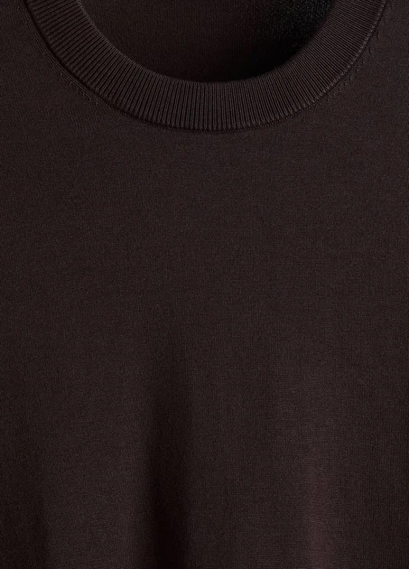 Светр H&M 18707 Темний коричневий M (1286) - изображение 4