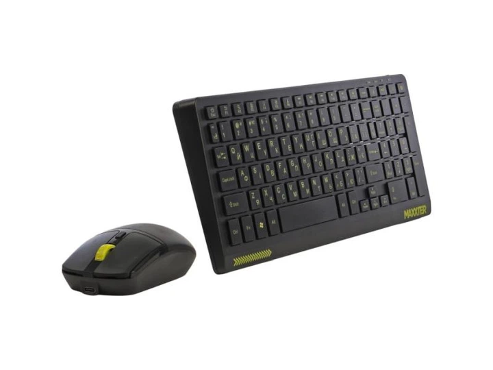 Комплект (клавіатура, миша) Maxxter KMS-WCM-04B-UA Black (KMS-WCM-04B-UA) - изображение 3