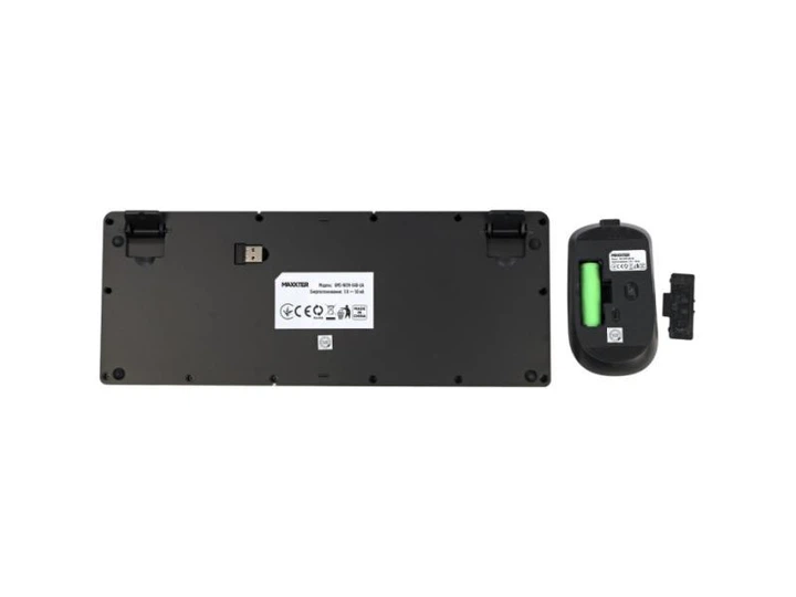 Комплект (клавіатура, миша) Maxxter KMS-WCM-04B-UA Black (KMS-WCM-04B-UA) - изображение 6