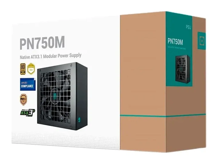 Блок живлення Deepcool Gamer Storm PN750M 750W (R-PN750M-FC0B-JGEU) - Фото 3 Блок живлення Deepcool Gamer Storm PN750M 750W (R-PN750M-FC0B-JGEU) - изображение 3