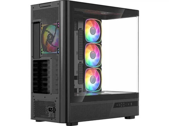 Корпус MODECOM VOLCANO AQ200 ARGB MIDI BLACK (MC-A-AQ200-4FA-B) - зображення 3