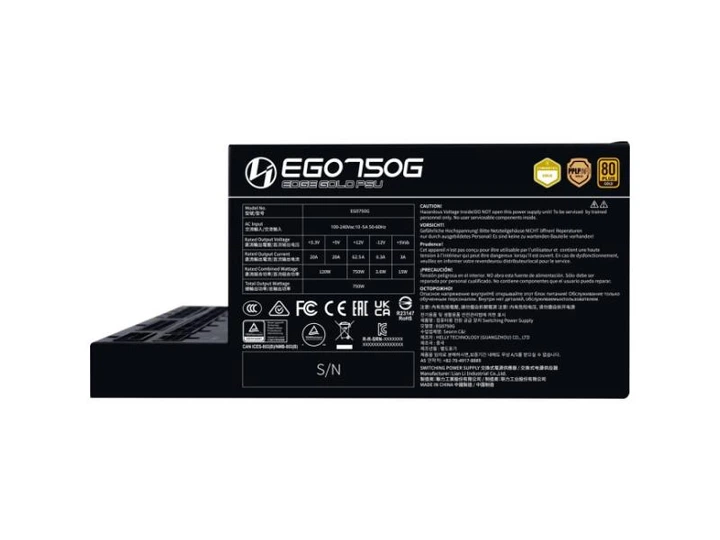 Блок живлення Lian Li Edge Gold 750 Black (G9P.EG0750G.B000.EU) - изображение 6