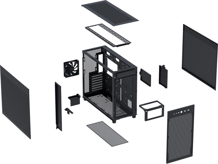 Корпус Asus Prime AP303 Mesh Black (90DC00V0-B39000) - Фото 8 Корпус Asus Prime AP303 Mesh Black (90DC00V0-B39000) - зображення 8