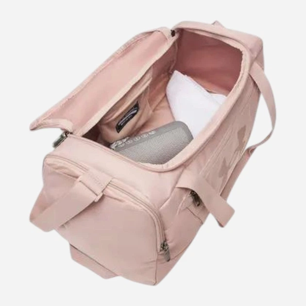 Спортивна сумка жіноча Under Armour Undeniable 5.0 Duffle Xs 1369221-600 Рожева (198634776108) - Фото 4 Спортивна сумка жіноча Under Armour Undeniable 5.0 Duffle Xs 1369221-600 Рожева (198634776108) - зображення 4