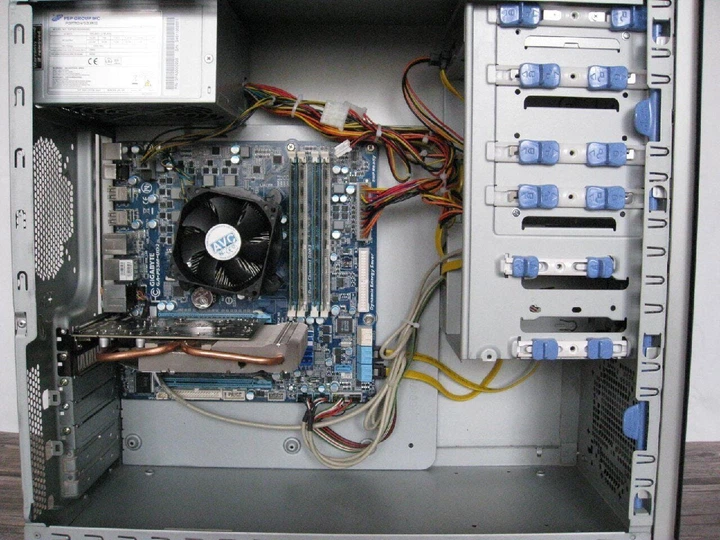 ПК Tarox PC Tower / Intel Core i7-860 (4 (8) ядра по 2.8 - 3.4 GHz) / 16 GB DDR3 / 256 GB SSD / nVidia GeForce GTX 750, 1 GB GDDR5, 128-bit / DVD-RW / 300W / Win 10 Pro + Кабель питания б/у - изображение 7