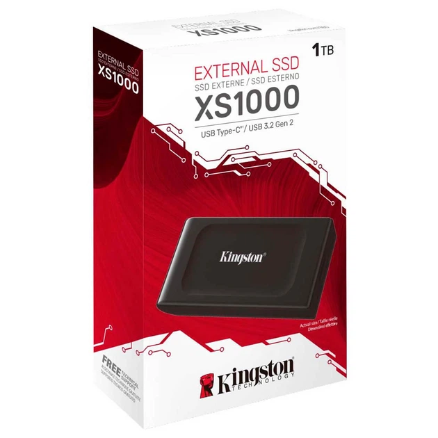 SSD диск Kingston SXS1000 1.0ТB Black (SXS1000/1000G) - Фото 4 SSD диск Kingston SXS1000 1.0ТB Black (SXS1000/1000G) - зображення 4