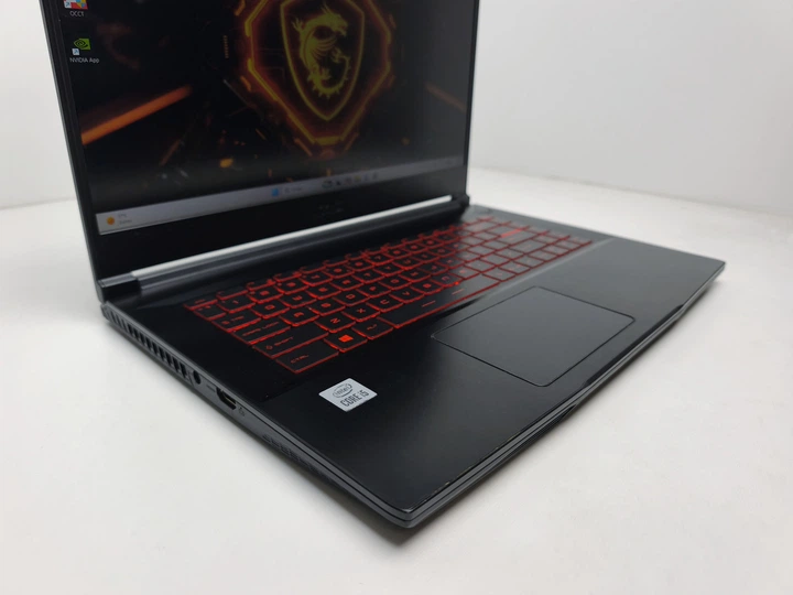 Ноутбук MSI GF65 15.6 FHD 144hz i5-10500H 16GBDDR4 SSD512GB RTX 3060 6GB Б/У - Фото 3 Ноутбук MSI GF65 15.6 FHD 144hz i5-10500H 16GBDDR4 SSD512GB RTX 3060 6GB Б/У - зображення 3