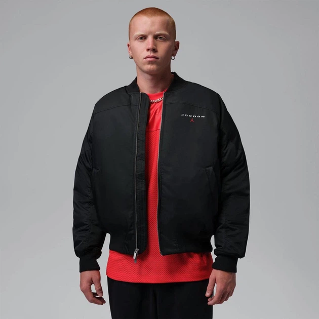 Куртка чоловіча Jordan Flight Essentials Ma-1 Jacket L Чорний IM9138-010 - зображення 2