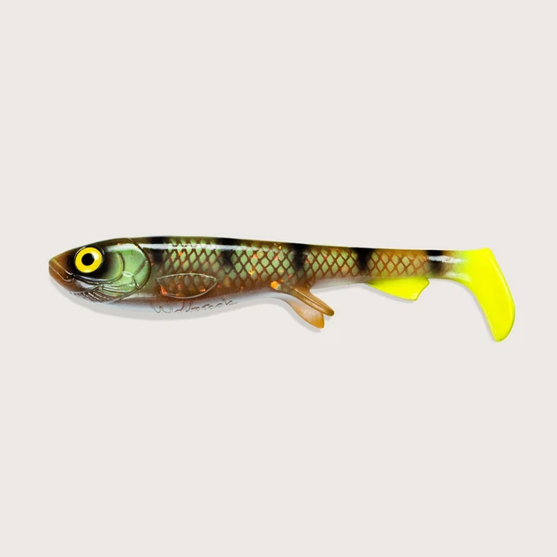 Віброхвіст Wolfcreek Lures Shad 20 200 мм 70 г #C081 Motoroil Kiwi Perch (WCL-SHAD20-C081) - зображення 2