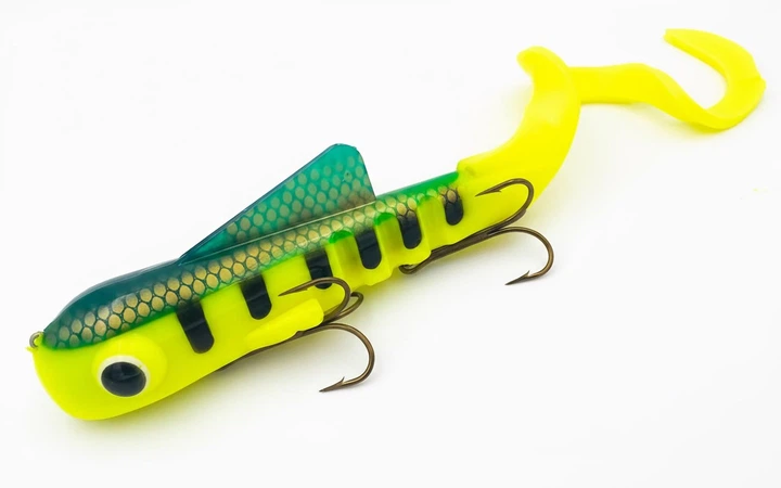 Силіконова приманка Musky Innovations Regular Bull Dawg 229 мм 128 г #Perch (2315783) - изображение 2