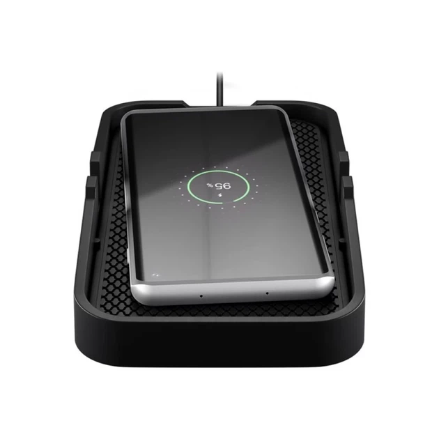 Беспроводное автомобильное зарядное устройство Goobay 15 Вт Black (4040849604713) - Фото 1 Беспроводное автомобильное зарядное устройство Goobay 15 Вт Black (4040849604713) - изображение 1