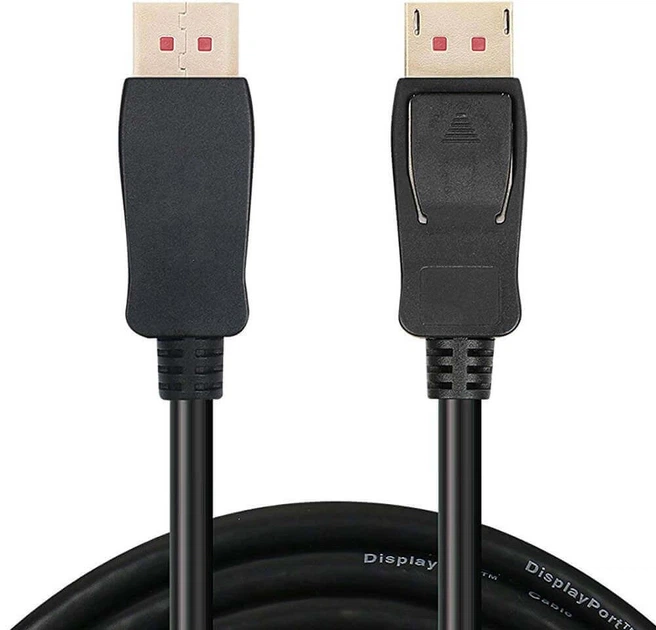 Kabel TECHly DisplayPort 1.4 8K 60 Hz 5 m Black (ICOC-DSP-A14-050NT) - obraz 4