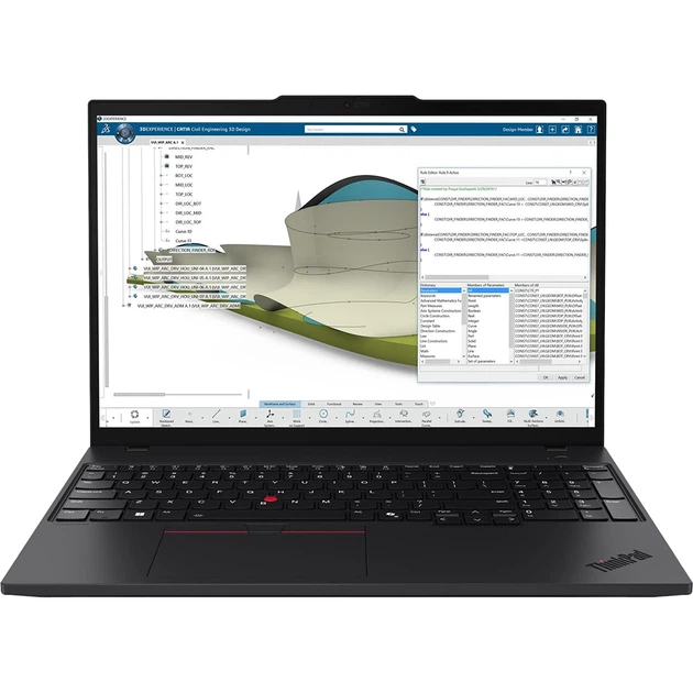 Ноутбук LENOVO ThinkPad P16s Gen 4, AMD Ryzen AI 9 HX PRO 370 до 5.1 ГГц, 16" WUXGA, 64 ГБ, 1 ТБ, відеокарта AMD Radeon 890M, Windows 11 Pro - Фото 2 Ноутбук LENOVO ThinkPad P16s Gen 4, AMD Ryzen AI 9 HX PRO 370 до 5.1 ГГц, 16" WUXGA, 64 ГБ, 1 ТБ, відеокарта AMD Radeon 890M, Windows 11 Pro - изображение 2