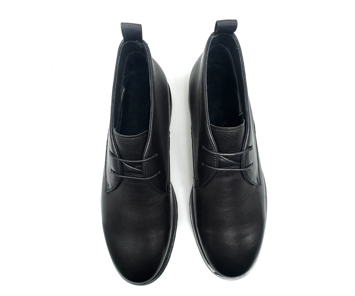 Черевики комфорт чоловічі Anemone AL6407F-02-T1/BLACK LTHR 39 Чорний - изображение 5