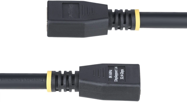 Kabel StarTech DisplayPort 1.4 przedłużający 3 m Black (10F-DP14-EXTEND-CBL) - obraz 5