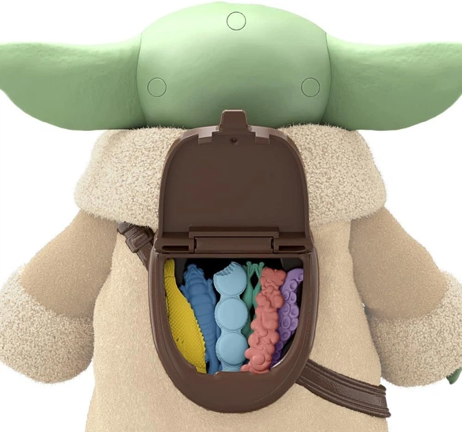 Інтерактивний Малюк Йода Зоряні Війни Star Wars The Mandalorian and Grogu Snackin Hasbro G3087 - Фото 4 Інтерактивний Малюк Йода Зоряні Війни Star Wars The Mandalorian and Grogu Snackin Hasbro G3087 - зображення 4
