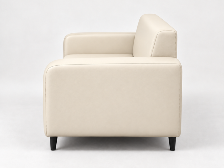 Диван офисный Tobi Sho Арне с подлокотниками 1380х700х740 мм, кожзам Cream/2207 - Фото 3 Диван офисный Tobi Sho Арне с подлокотниками 1380х700х740 мм, кожзам Cream/2207 - изображение 3